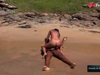 [GetFreeDays.com] Beautiful brunette fucked by a huge cock on the seaside beach Porn Video June 2023-6