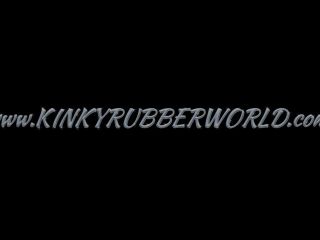 Kinky Rubber World – Black Catsuit Lara And Her Gas Mask Sub-0