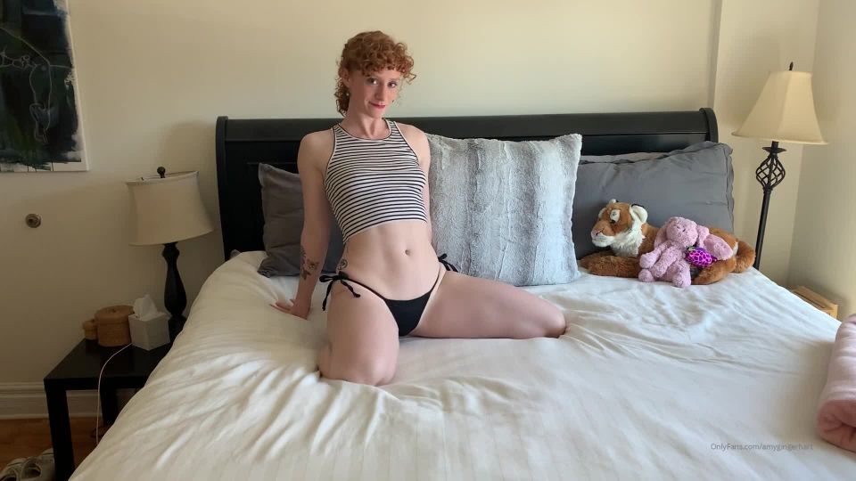 amygingerhart  Waiting for Daddy to get out of the shower and come fuck me,  on teen 