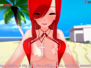 [GetFreeDays.com] Parasoul Bikini Blowjob  2  SkullGirls  Full and Full POV Patreon Fantasyking3 Adult Film December 2022-9