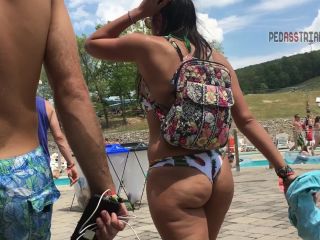 CandidCreeps 579 Cb Thong by Pool 1-9