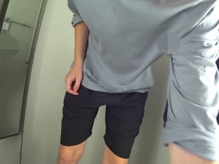 ADVENTURE IN FITTING ROOM An Adult Stranger Caught Me Jerking Off-0