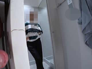 ADVENTURE IN FITTING ROOM An Adult Stranger Caught Me Jerking Off-5