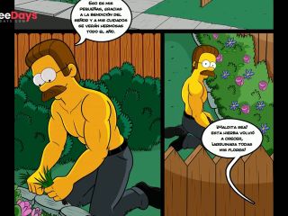 [GetFreeDays.com] Marge Engaa a Su Esposo Con El Vecino Cuando No Est - Esposa Infiel - Los Simpsons Porn Film January 2023-0