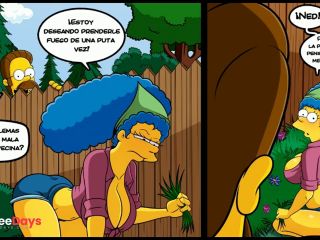 [GetFreeDays.com] Marge Engaa a Su Esposo Con El Vecino Cuando No Est - Esposa Infiel - Los Simpsons Porn Film January 2023-1