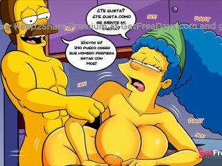 [GetFreeDays.com] Marge Engaa a Su Esposo Con El Vecino Cuando No Est - Esposa Infiel - Los Simpsons Porn Film January 2023-7