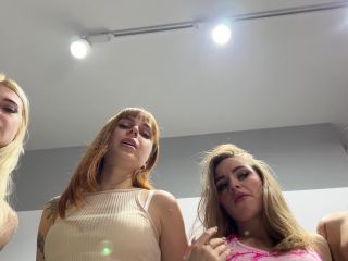 xxx video 19 PPFemdom – Four Cheeky Mistresses Fill Your Mouth With Spit – Group POV Spitting Humiliation - face slapping - fetish porn pregnant femdom-0