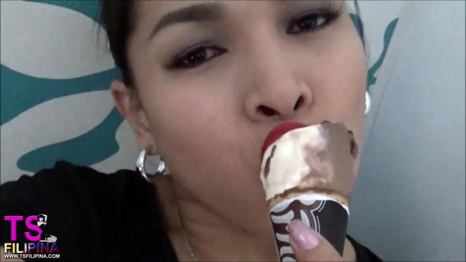 TSFilipina presents TS Filipina in Lick Ice Cream - (Shemale porn)