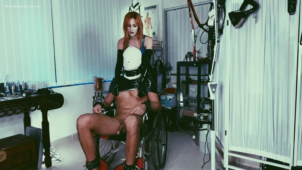 free xxx video 37 Mistress Euryale — Tied up drained and fed - tied handjob - femdom porn bdsm feet fetish