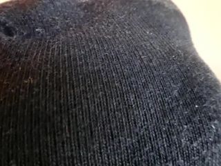 Sweaty socks and feet worship pov - german foot fetish - [Feet porn]-4