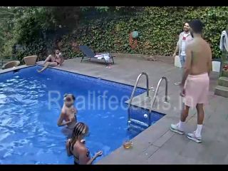 Reallifecam - Amalia Mati Have Pool Party With Friends Dane And Fun 16.07.2024 720P - Amateur-0