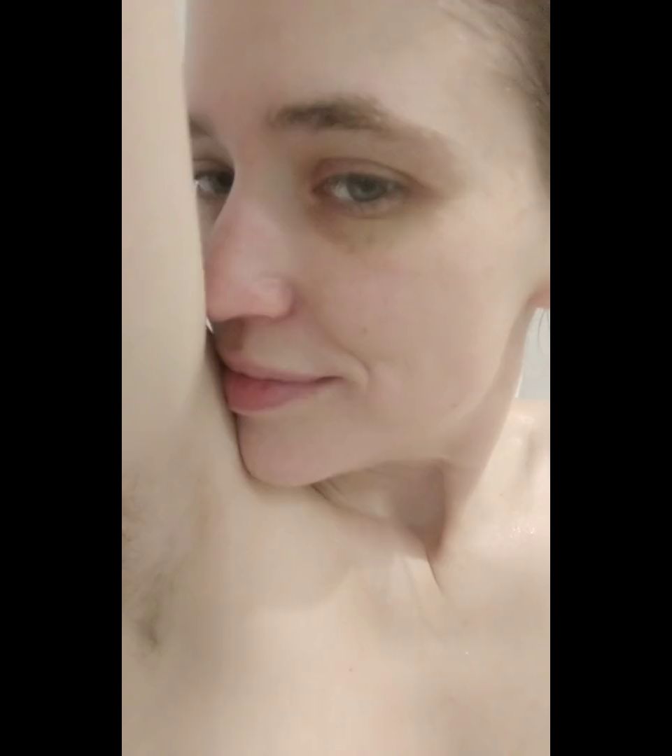 Bathing Breasts And Hairy Armpits Before Shaving My Pits Smooth 1080p