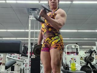 MuscleGeisha () Musclegeisha - an incredible training day i will never stop biceps are juuuust waking up bold ou 08-05-2021-1