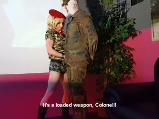 Master Sergeant TV Helena dominated and fucked the soldier-0