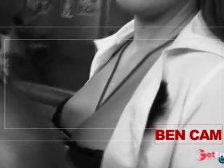 [GetFreeDays.com] A busty ebony sucks and fucks in an interracial threesome at the company office Sex Video June 2023-1