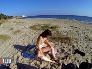 Young Spanish Teen Arahnea First Porn Video On The Beach-8