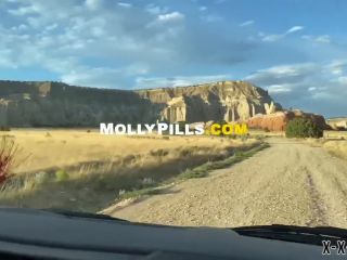 Amateur porn  Molly Pills  Public Four Wheel Fucking Molly Pills Dirty Off Road Adventure Porn-9