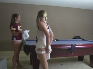 DiaperedonlineAdriana Mandie Adriana  Mandie Pool Game Loser Wears 14 Diapers-9