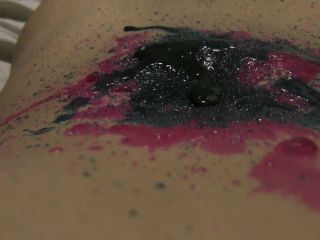 MyStacySweet - Close Up Belly Button Wax Play-4