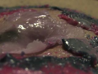 MyStacySweet - Close Up Belly Button Wax Play-8