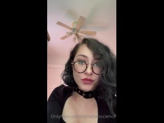 Saradoesscience - wake up little slut i need to keep training you on sucking my dick so that youre ready 29-06-2022-0