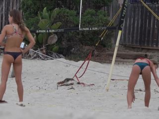  Voyeur beach bikini - TEEN BIKINI VOLLEYBALL DUO, voyeur on voyeur-7