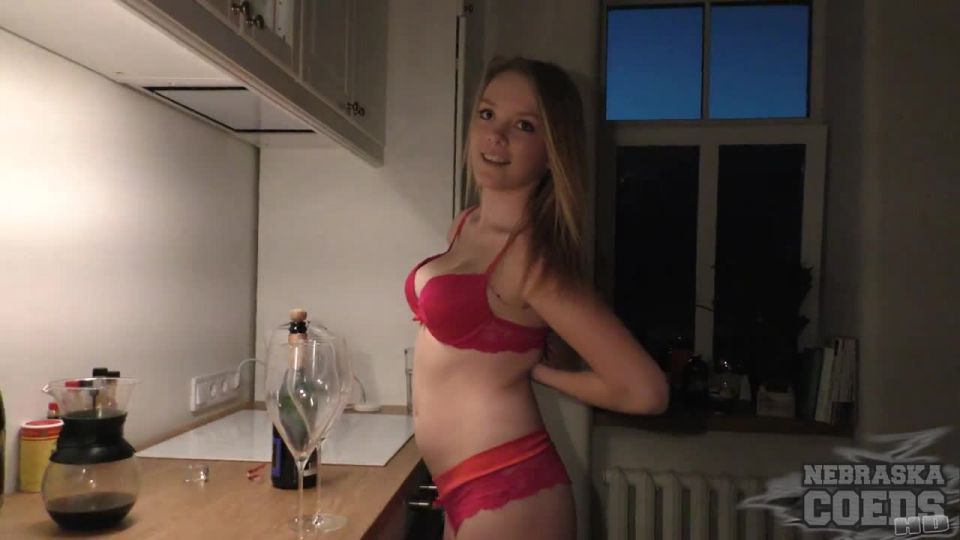 Fresh 18yo Blonde Tasha Doing Her First Ever Video Teen!