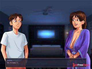 [GetFreeDays.com] Lets Play - Summertime Saga, Blowjob on the couch Porn Stream June 2023-0