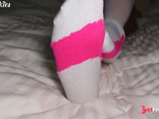 [GetFreeDays.com] Making Myself Cum With A Cum Soaked Sock - Solo  Sockjob Sex Clip July 2023-0