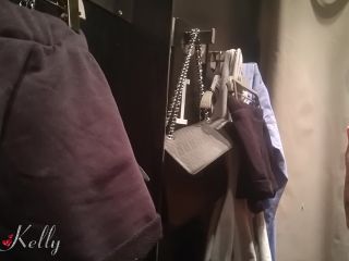 [Amateur] Amateur public masturbates in the fitting room store. WetKelly-3