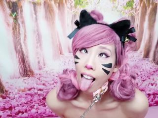 free xxx video 3 Azumi Zeitline – Ahegao Kitty and a Bowl of Cream, asian girl dildo on cosplay -3