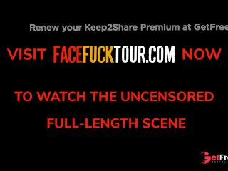 [GetFreeDays.com] Face Fuck Tour - Amateur Latina Throat Nailed To The Wall By Big Cock Porn Video October 2022-8