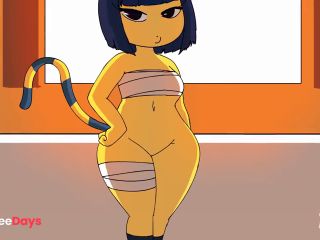 [GetFreeDays.com] Thick Ass Ankha Dries Нour Cock Crazy Style Cartoon Hentai Porn Video April 2023-0