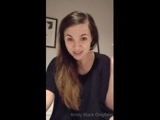 Kristyblack - my first longer talking video sorry if i look nervous or something im not used to talk 15-03-2021-4