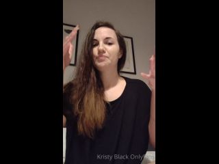 Kristyblack - my first longer talking video sorry if i look nervous or something im not used to talk 15-03-2021-8