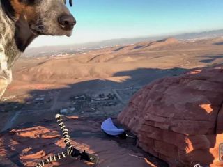 Outdoor Fucking, Sucking And Smoking In Red Rock Canyon Mountains 1080p-9