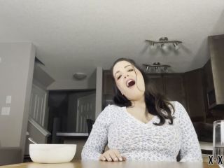  PAWG fingering, pawg, role play, squirt, taboo possessed sis fucks herself at the table Manyvids  GirlOnTop880 -4