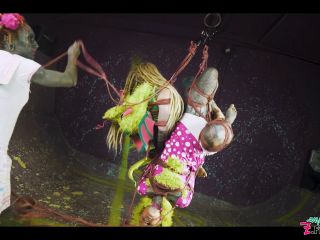 Anuskatzz Gets Tied Up From Rigger Lily Lu With Cute Rope Bunny  BDSM F-5