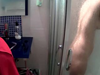 Skinny teenage girl finishing her shower Teen!-8