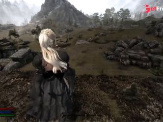 [GetFreeDays.com] Hot Blonde Giantess grows ever larger - Skyrim Giantess Sex Stream January 2023-3