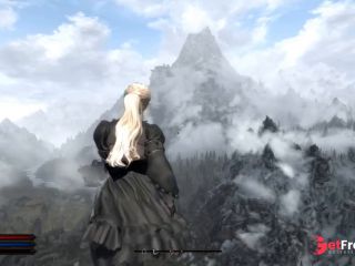 [GetFreeDays.com] Hot Blonde Giantess grows ever larger - Skyrim Giantess Sex Stream January 2023-7