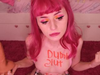 adult video clip 35 Horny teen Tweetney Dumb slut begs for cum webcam, see big tits on webcam -4