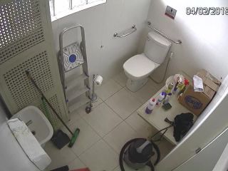 Voyeur Office toilet spy - voyeur - voyeur -0