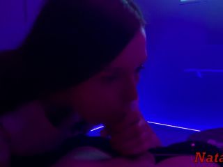 Natalissa - Risky Public POV Blowjob in PS Club VIP Room , amateur allure pov on amateur porn -0