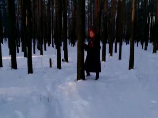 russian amateur porn video First Time PUBLIC Blowjob in Winter Laruna Mave [FullHD 1080P], laruna_mave on teen-3
