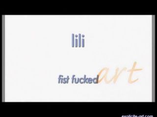 Fist fucked Lili-0