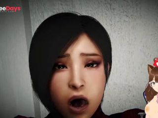 [GetFreeDays.com] Resident Evil 4s Ada Wong gets a big dick from Lyon after the credits Parody animation - Jazziuu Sex Film July 2023-5