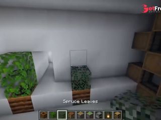 [GetFreeDays.com] How to build a Modern Cave House in Minecraft Adult Clip April 2023-5