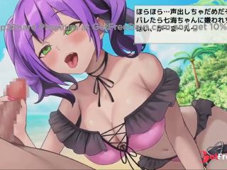 [GetFreeDays.com] 02 Hentai Game Isekai Beach.2D An animation of a handjob on an outdoor beach. Adult Stream November 2022-6