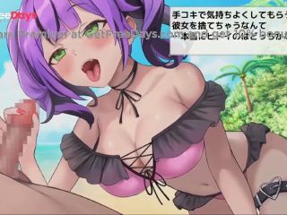 [GetFreeDays.com] 02 Hentai Game Isekai Beach.2D An animation of a handjob on an outdoor beach. Adult Stream November 2022-8